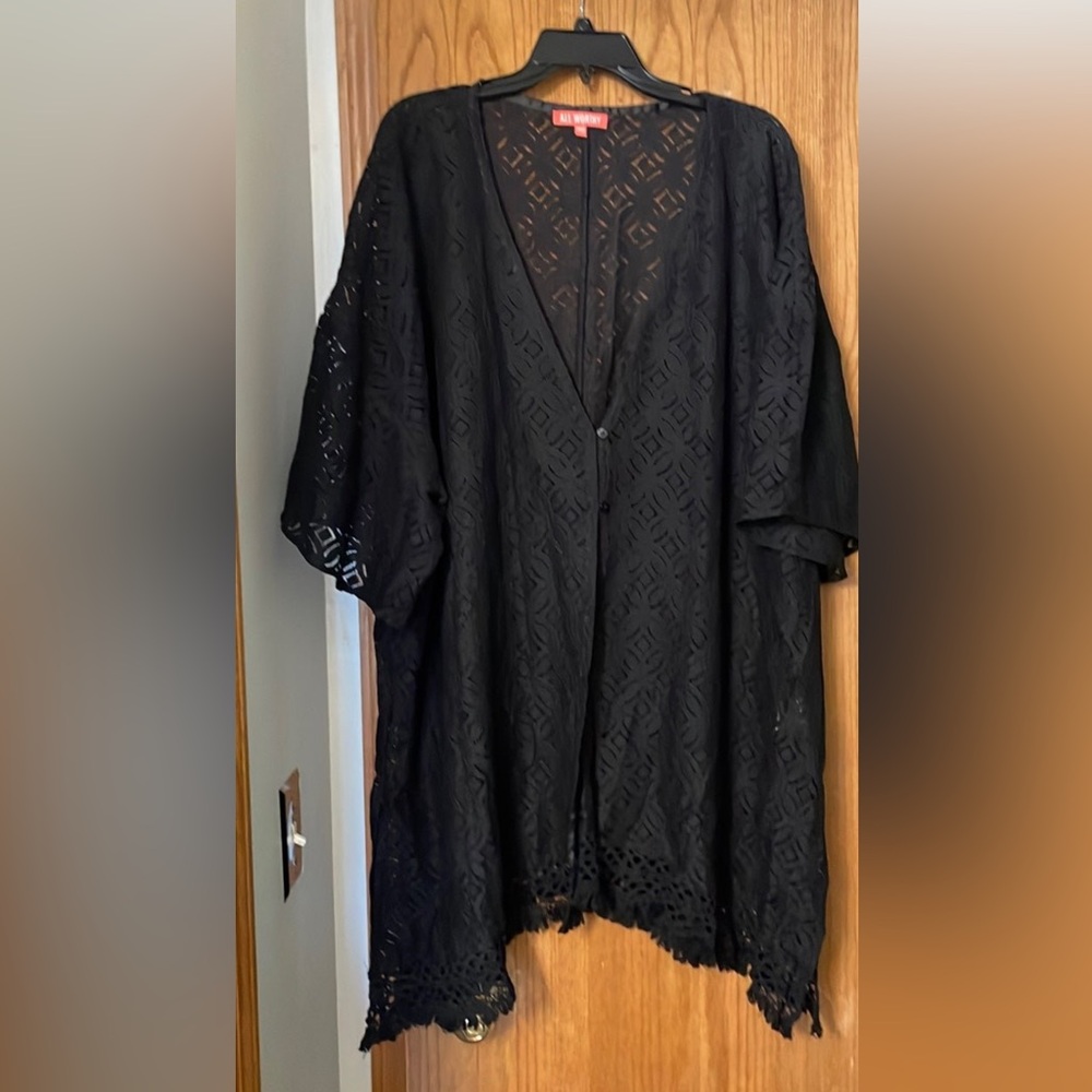 New without tags, lace kimono